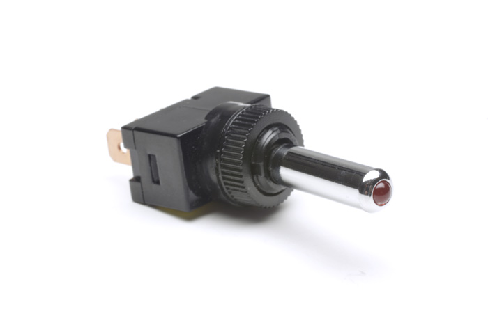 Switch, Toggle, LED Tip, Chrome haywire automotive wiring 